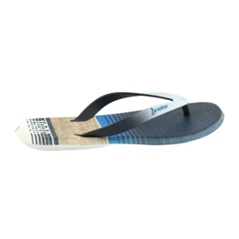 Rider 10719 flip-flops til mænd brun grå marine blå
