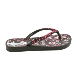 Ipanema 82519 sorte flip-flops lyserød
