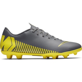 Nike Mercurial Vapor 12 Club Mg M AH7378-070 fodboldsko sort sort