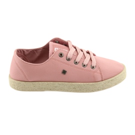 Big Star Pink Women's Espadrilles Sneakers 274425 lyserød