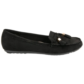 Klassiske sorte loafers