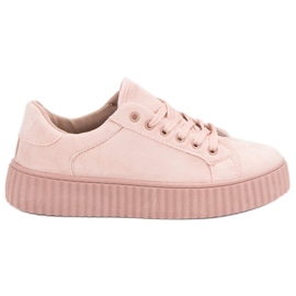 Seastar Pink ruskind creepers lyserød