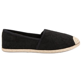 Sort blonde Espadrilles