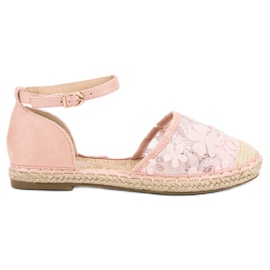 Nio Nio Blonder Espadrilles lyserød