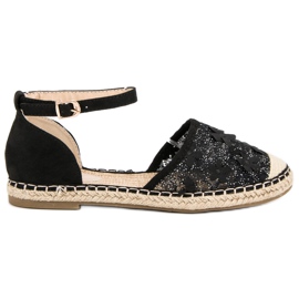 Nio Nio Blonder Espadrilles sort