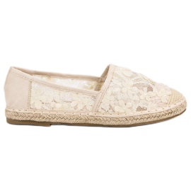 Nio Nio Lacy Espadrilles i blomster brun
