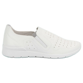 Queen Bee Slip On Light Sneakers hvid