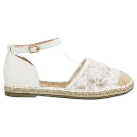 Nio Nio Blonder Espadrilles hvid