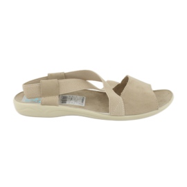 Behagelige damesandaler Adanex 17495 beige