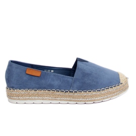 RC-61 Blå ruskind blå espadriller