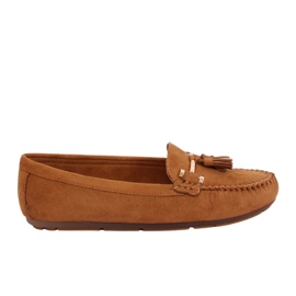 Dame loafers camel L7183 Camel brun