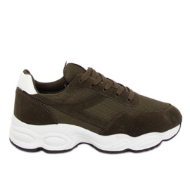 Grønne E-102 Army Green sportssko