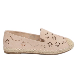 Beige åbent espadrilles 9023 Beige