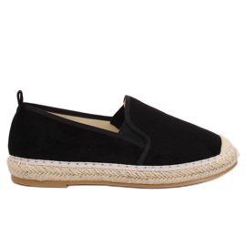 Sorte espadriller 1768-11 Sort