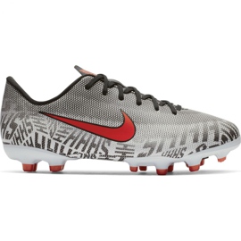 Nike Mercurial Vapor 12 Academy Neymar FG / MG Jr AO2896-170 fodboldsko hvid hvid