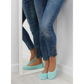 Pebermynte ballerinaer JX56 L.GREEN II-GAT grøn