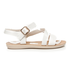 Y&L Lette sandaler til sommer hvid