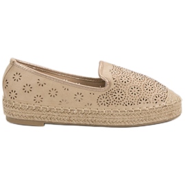 Ruskind Openwork Espadrilles brun