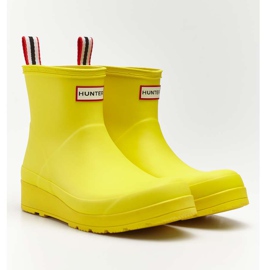 Hunter Original Play Boot Short Wader Yellow orange gul