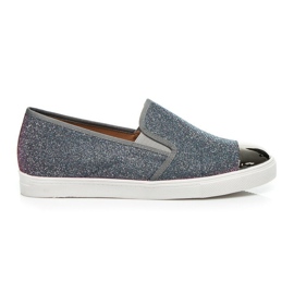 Queen Bee Glitter Slip Ony grå