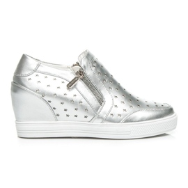 Seastar Kvinder sølv sneakers grå