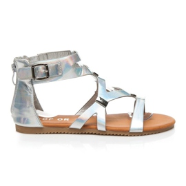 Top Or Flade sandaler til sommer grå