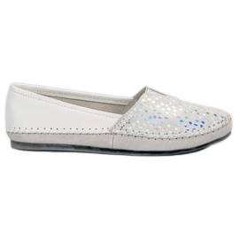 Filippo Hvide læder Slip On sneakers