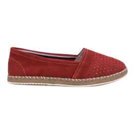 Filippo Rød læder Espadrilles