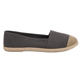Moderigtigt grå Espadrilles