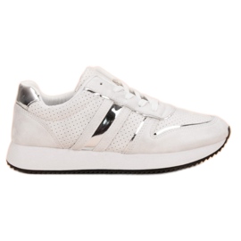 Komfortable hvide sneakers