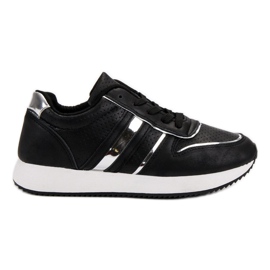 Komfortable sorte sneakers