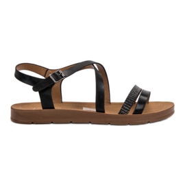 Filippo Sorte sandaler med krystaller