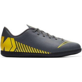 Indendørs sko Nike Mercurial Vapor X 12 Club Ic Jr AH7354-070 grå grå