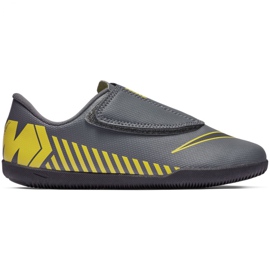 Indendørs sko Nike Mercurial Vapor 12 Club PS (V) Ic Jr AH7356-070 flerfarvet grå