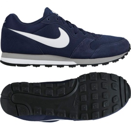 Nike Md Runner 2 M 749794-410 løbesko marine blå