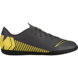 Indendørs sko Nike Mercurial Vapor X 12 Club Ic M AH7385-070 sort grå
