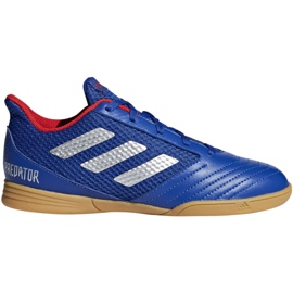 Indendørs sko adidas Predator 19.4 I Sala Jr CM8551 blå blå