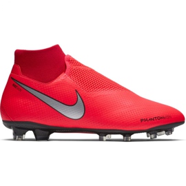 Nike Phantom Vsn Pro Df Fg M AO3266-600 fodboldsko flerfarvet rød