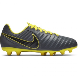 Nike Tiempo Legend 7 Club Mg Jr AO2300-070 fodboldsko sort grå