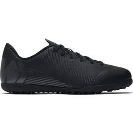 Nike Mercurial Vapor X 12 Club Tf Jr AH7355-001 fodboldsko flerfarvet sort