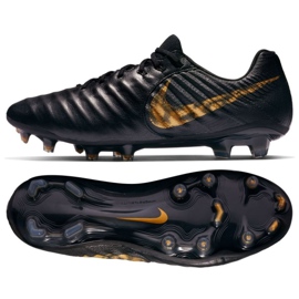 Nike Tiempo Legend 7 Elite Fg M AH7238-077 fodboldsko sort sort