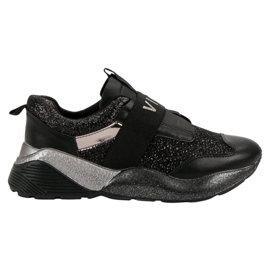 VICES Slip-On sportssko sort