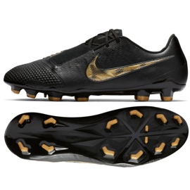 Nike Phantom Venom Elite Fg M AO7540-077 fodboldsko sort sort