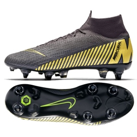 Nike Mercurial Superfly 6 Elite SG-Pro Ac M AH7366-077 fodboldsko flerfarvet sort