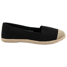 Moderigtigt sort Espadrilles