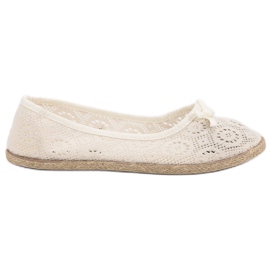 Blonder ballerinaer beige