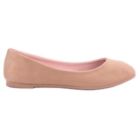 VICES Ballerinas i pulverruskind lyserød