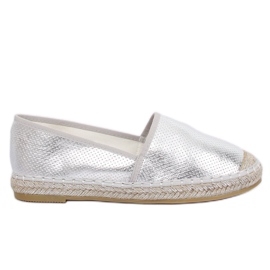 Sølv metallic Espadrilles A645-ESP-1 Sølv grå