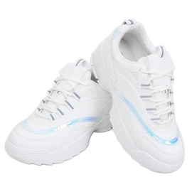 Hvide BO-62 Hvide holografiske sportssko