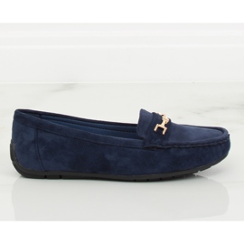 Kvinders mokasiner marineblå R819 Navy II-GAT marine blå